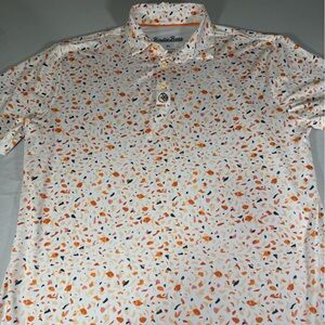 Birdie Boss‎ XL Goldfish AOP Stretch Golf Polo